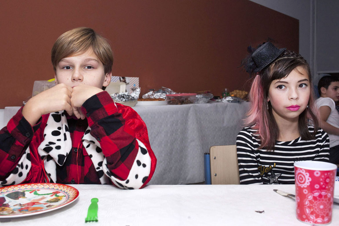 Een jaar lang op de Alan Turingschool in Amsterdam. 
Tijdens het kerstdiner