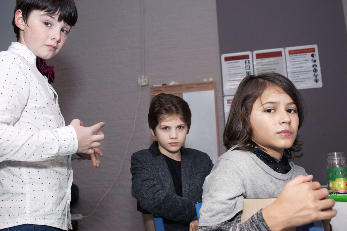 Een jaar lang op de Alan Turingschool in Amsterdam. 
Tijdens het kerstdiner