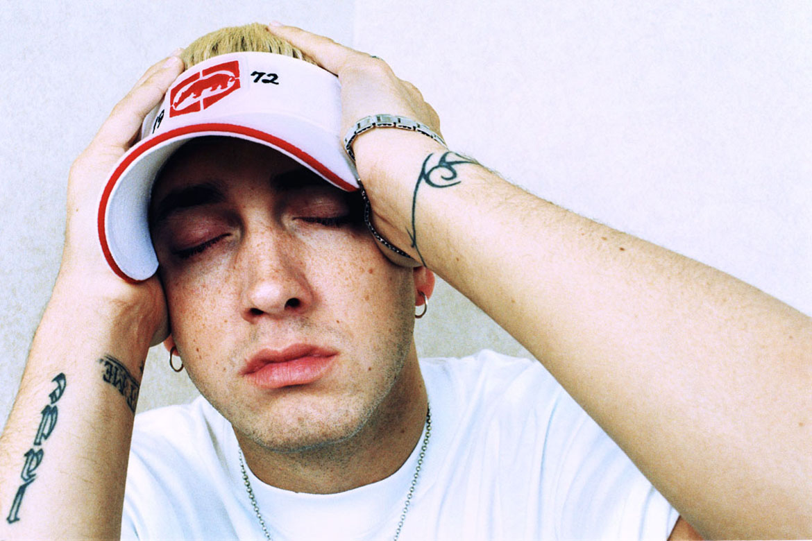 Eminem, in hotel Hilton Schiphol